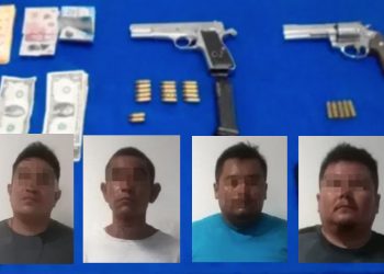DETIENEN A BANDA DE PRESUNTOS SECUESTRADORES EN LA ZONA HOTELERA