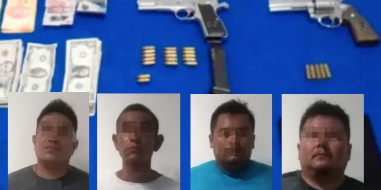 DETIENEN A BANDA DE PRESUNTOS SECUESTRADORES EN LA ZONA HOTELERA