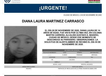 HALLAN EN CANCÚN A UNA ADOLESCENTE DESAPARECIDA DE LA CIUDAD DE MÉXICO