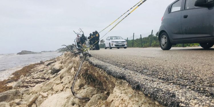 TOMAN MEDIDAS PARA EVITAR TRÁFICO VEHICULAR EN LA CARRETERA A BOCA PAILA