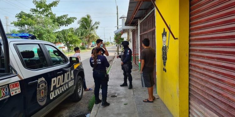 PRIMER DETENIDO EN LA CAPITAL POR NO USAR CUBRE BOCAS