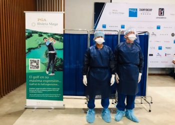 REALIZA PRONALAB TEST ANTICOVID A COMPETIDORES DEL PGA RIVIERA MAYA