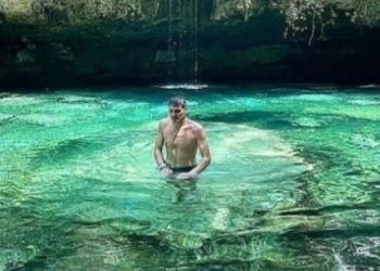 IKER CASILLAS DISFRUTA DE SUS VACACIONES EN LA RIVIERA MAYA