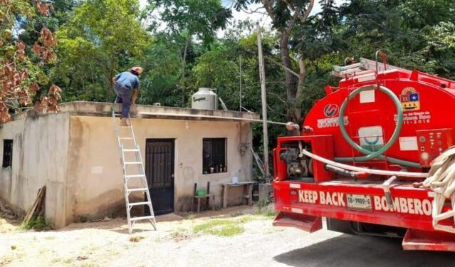 POR FALLA DE MOTOR, SE QUEDA SIN AGUA POTABLE COMUNIDAD DE TRES MARÍAS EN LÁZARO CÁRDENAS
