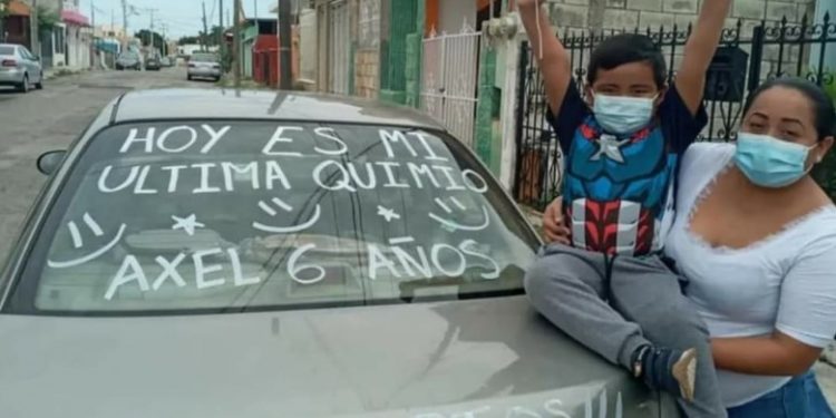 NIÑO DE 6 AÑOS VENCE CANCER