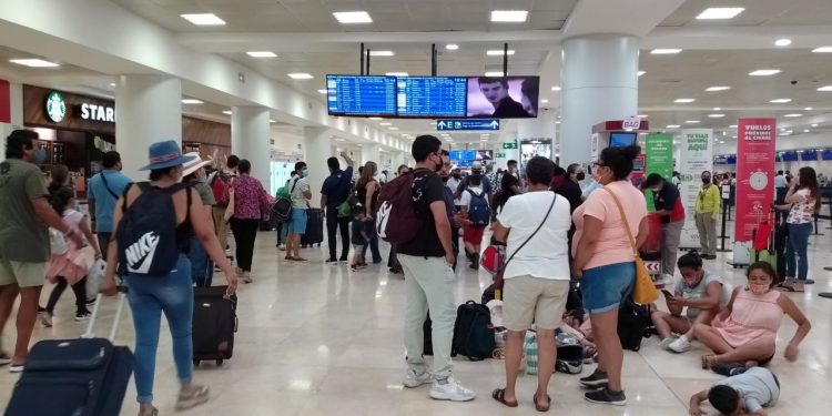 NUEVO RÉCORD DE OPERACIONES EN EL AEROPUERTO DE CANCÚN, CON 553 OPERACIONES ESTE SÁBADO