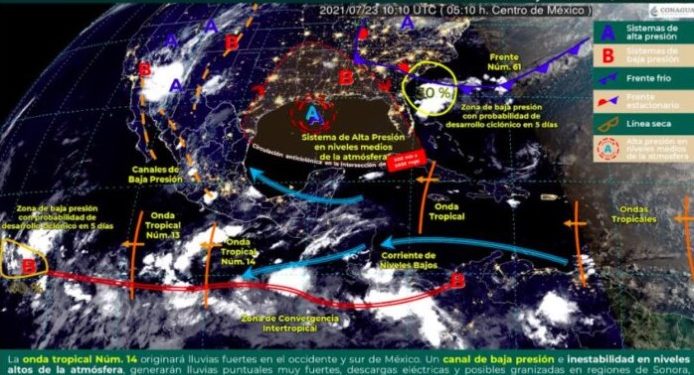 SE ESPERAN CALOR Y ALTAS TEMPERATURAS PARA QUINTANA ROO