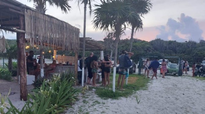 CLAUSURAN FIESTA CLANDESTINA EN CALETA TANKAH EN TULUM