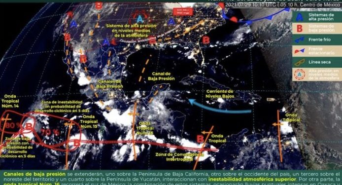 A PESAR DE LOS NUBLADOS HABRÁ CALOR EN QUINTANA ROO
