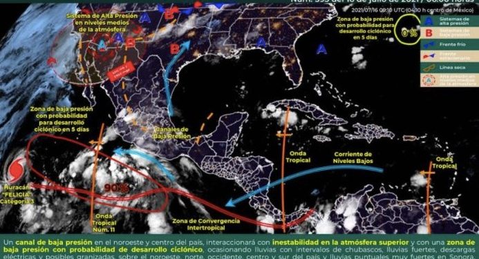 ANTICIPAN TEMPERATURAS CALUROSAS A MUY CALUROSAS PARA QUINTANA ROO