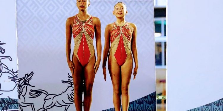 HISTÓRICAS MEDALLAS PARA NATACIÓN ARTÍSTICA