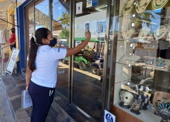 TRABAJA GOBIERNO DE ISLA MUJERES EN PROGRAMA “NEGOCIO SEGURO”