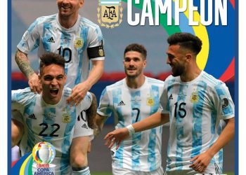 ARGENTINA Y MESSI SON CAMPEONES DE LA COPA AMÉRICA
