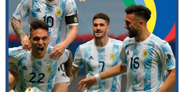 ARGENTINA Y MESSI SON CAMPEONES DE LA COPA AMÉRICA
