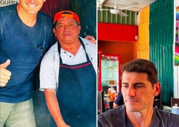 REGALA COMO PROPINA IKER CASILLAS SUS TENIS Y ROPA AL MESERO QUE LO ATENDIÓ EN UN RESTAURANTE DE QUINTANA ROO