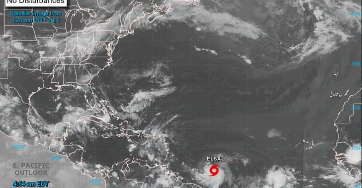 DE DEPRESIÓN TROPICAL CINCO A TORMENTA TROPICAL ELSA