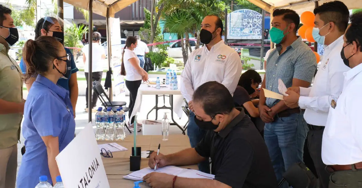 REALIZA GOBIERNO DE PUERTO MORELOS SÉPTIMA FERIA DEL EMPLEO