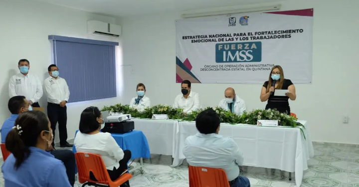 IMSS QUINTANA ROO Y SNTSS PRESENTARON ESTRATEGIA PARA ATENDER LA SALUD EMOCIONAL DEL PERSONAL