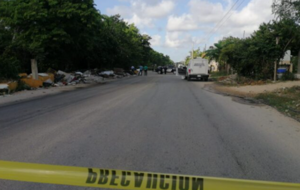 REPORTAN BOLSAS CON UN CUERPO EN LA COLONIA IN HOUSE Y HALLAN ENCAJUELADO EN LA COLONIA COLOSIO