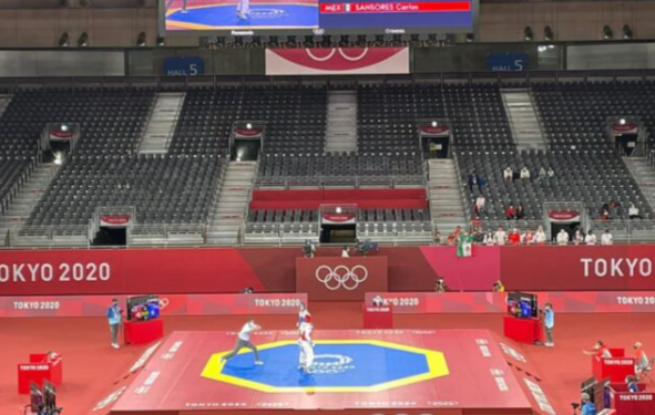 CAE QUINTANARROENSE CARLOS SANSORES EN PRIMERA RONDA DE JUEGOS OLÍMPICOS