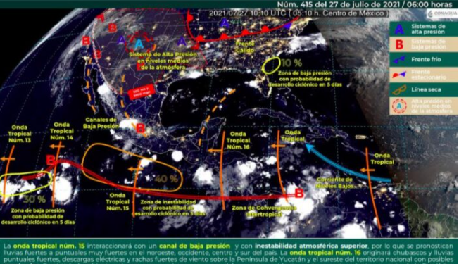PERSISTIRÁ EN QUINTANA ROO EL AMBIENTE CALUROSO