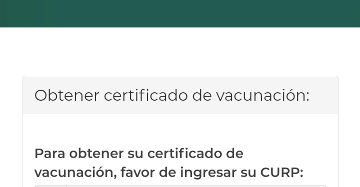 ¿OCUPAS EL CERTIFICADO DE VACUNACIÓN DE COVID-19? AQUÍ TE DEJAMOS LAS INSTRUCCIONES PARA OBTENERLO