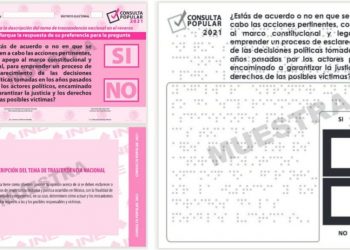 EL INE TERMINA DE IMPRIMIR LAS PAPELETAS PARA LA CONSULTA SOBRE EXPRESIDENTES