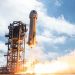 JEFF BEZOS VOLÓ AL ESPACIO A BORDO DE UN COHETE DE SU PROPIA COMPAÑÍA BLUE ORIGIN