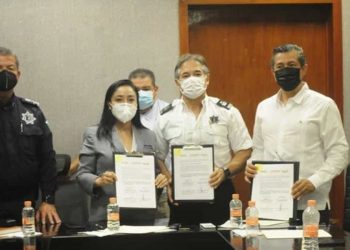 SIGNAN CONVENIO SSPC Y CLUB ROTARY PARA FORMALIZAR ACCIONES CONJUNTAS A FAVOR DE LA PAZ