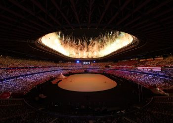 FOTOS: ARRANCA LA CEREMONIA DE INAUGURACIÓN DE LOS JUEGOS OLÍMPICOS DE TOKIO