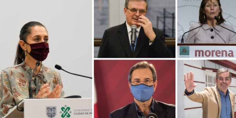 AMLO MENCIONA A SEIS POSIBLES SUCESORES PARA 2024