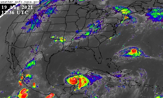 SE ESTIMA QUE EL HURACÁN GRACE DISMINUYA SU INTENSIDAD A TORMENTA TROPICAL POR LA TARDE