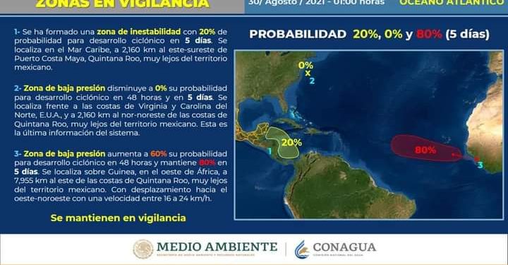 SURGE NUEVA ZONA DE INESTABILIDAD EN EL MAR CARIBE
