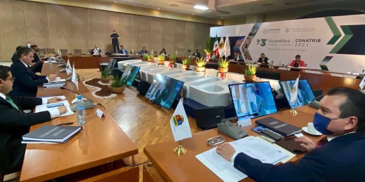 PODER JUDICIAL DE QUINTANA ROO PARTICIPA EN LA TERCERA ASAMBLEA PLENARIA ORDINARIA CONATRIB 2021