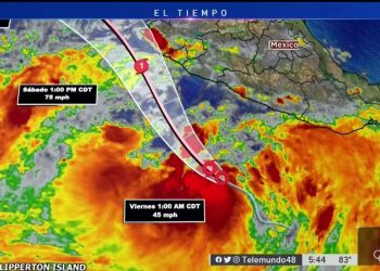 TORMENTA TROPICAL »NORA» SE FORMA EN EL PACÍFICO