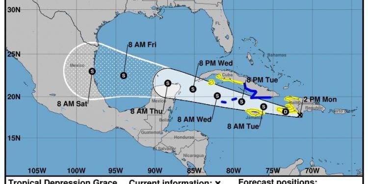 SE EMITE ALERTA AZUL PARA MUNICIPIOS DEL NORTE DE QUINTANA ROO
