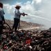 SIGUE EL COMBATE AL INCENDIO DEL BASURERO DE OPB