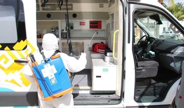 REALIZAN NUEVA JORNADA DE SANITIZACIÓN DE VEHÍCULOS EN PUERTO MORELOS