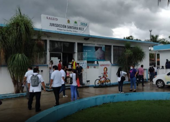 EVACÚAN A PERSONAL DE LA JURISDICCIÓN SANITARIA EN FELIPE CARRILLO PUERTO POR DERRAME DE ÁCIDO