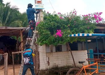 INSTALAN ALARMAS ENLAZADAS AL C5 Y 911 EN COLONIAS DE JOSÉ MARÍA MORELOS
