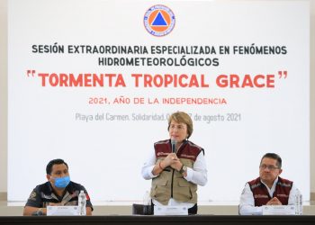 ACTIVA GOBIERNO DE SOLIDARIDAD PREPARATIVOS ANTE LA TORMENTA TROPICAL “GRACE”