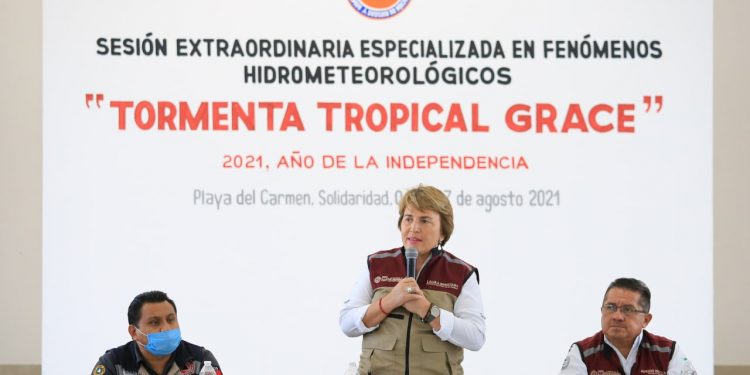 ACTIVA GOBIERNO DE SOLIDARIDAD PREPARATIVOS ANTE LA TORMENTA TROPICAL “GRACE”