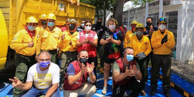 REFUERZA GOBIERNO DE SOLIDARIDAD ATENCIÓN A PUERTO AVENTURAS TRAS PASO DE «GRACE»