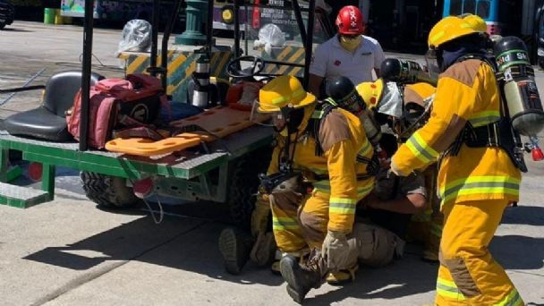 TRABAJADOR MUERE HOSPITALIZADO DESPUÉS DE CAER DE UNA TORRE EN XCARET