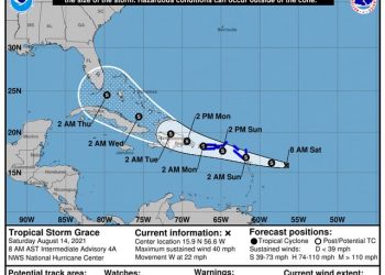 SE FORMA LA TORMENTA TROPICAL «GRACE», NO REPRESENTA RIESGO PARA QUINTANA ROO.