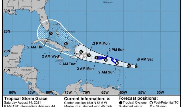 SE FORMA LA TORMENTA TROPICAL «GRACE», NO REPRESENTA RIESGO PARA QUINTANA ROO.