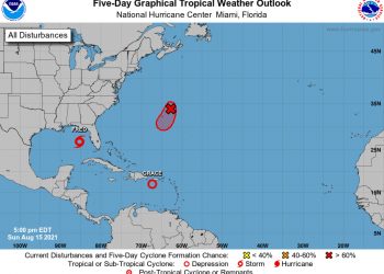 TORMENTA TROPICAL ‘GRACE’ SE ENFILA A COSTAS DE QUINTANA ROO; SE MANTIENE LA VIGILANCIA