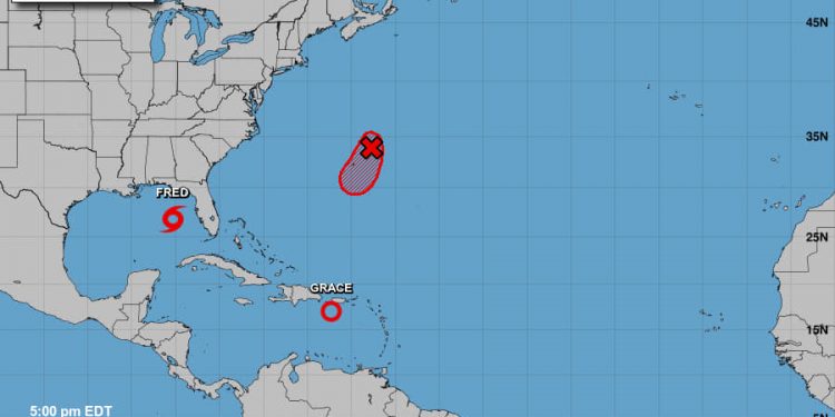 TORMENTA TROPICAL ‘GRACE’ SE ENFILA A COSTAS DE QUINTANA ROO; SE MANTIENE LA VIGILANCIA