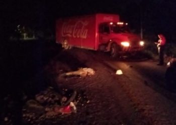 MUERE MOTOCICLISTA CALCINADO TRAS CHOCAR CONTRA CAMIÓN EN LA VÍA CANCÚN-MÉRIDA