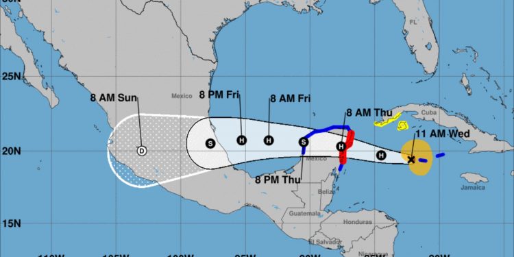 GRACE SE INTENSIFICA A HURACÁN CATEGORÍA 1